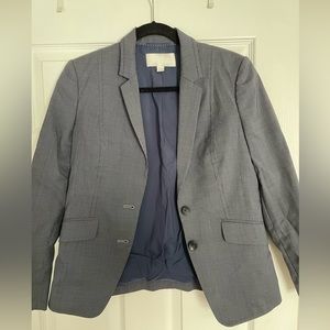 Grey Checked Print Size 4 Hugo Boss blazer